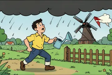 Week begint met typisch ‘Hollands zomerweer’, woensdag buien verwacht