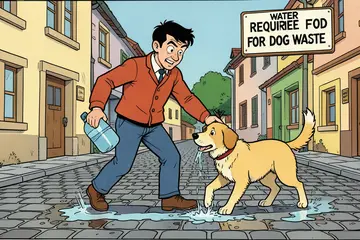 Hond uitlaten in dit Zwitserse stadje? Neem een flesje water mee, anders volgt een boete van 100 euro