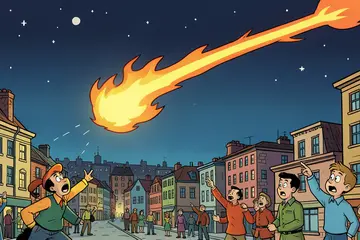 Vanuit Amsterdam tot Vlieland melding gemaakt van grote vuurbal in lucht: wat is het?
