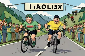 Zenuwslo­pen­de ontknoping: Zwitserse vluchter sprint naar ritzege na heerlijke strijd in Tour de France