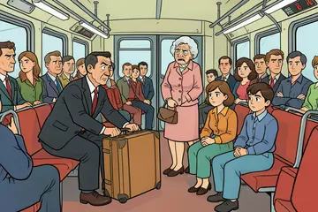 De tirannie van de onaangepasten domineert nu ook in de trein