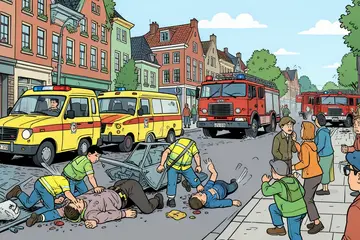 Ongeval met letsel Den Haag 2026