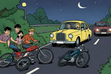 Verbijstering om jongeren die ’s nachts fietsen op autoweg gooien: ‘Je wilt toch niet dat er een dode valt?’