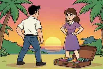 Fred uit B&B vol liefde was zo klaar met Ceciel, dat ze niet eens de tijd kreeg om zich voor te bereiden op de terugreis