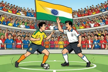 LIVE WK voetbal | Nog geen kansen, wel overtredingen en opstootje bij kraker tussen Argentinië en Engeland