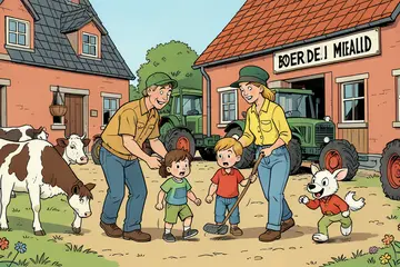 Van Frans château naar koeienstallen: Meilandjes nemen in nieuw RTL-programma melkveebedrijf over