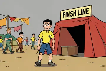 KIJK | Eerste loper Vierdaagse finisht, maar moet nog uren wachten op kruisje