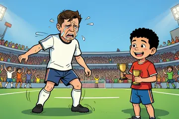 Lionel Messi in tranen en broertje Lamine Yamal (3) steelt de show: dit gebeurde op het WK terwijl jij sliep