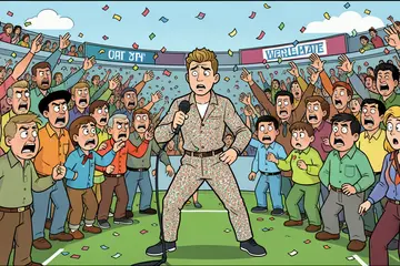 Justin Bieber verpest sfeer WK