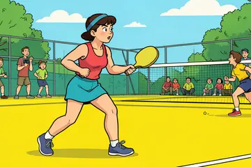 Gabriëlle Dekkers pickleball in Amerika