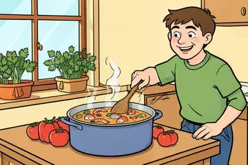 Wat Eten We Vandaag: Visstoof met paprika, tomaat en krieltjes