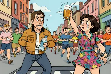 Opschepper Dylan van Radio 538 flikt het en loopt Vierdaagse uit, Dionne proost op overleden moeder