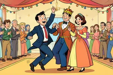 Franken beleeft WK-droom en danst met Willem-Alexander en Máxima: ‘Dacht dat ik droomde’