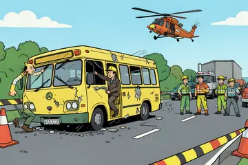 Zwaargewonde bij botsing tussen busje en vrachtwagen op A59 bij Hooipolder, rijbaan weer vrij