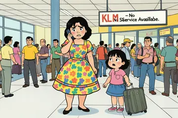 Katja Schuurman en dochter vast in Colombia, KLM laat van zich horen nadat actrice filmpje deelt over gang van zaken
