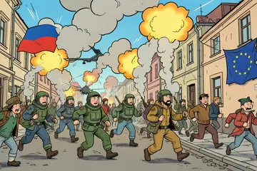 LIVE Oorlog Oekraïne | EU is woest en ontbiedt Russische gezant, Rusland meldt aanval op demonstratie in Oekraïne