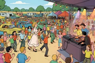 Zee aan auto’s • Lale Gül en Boh Foi Toch trappen af • Dj Crüpo speelt in eigen achtertuin