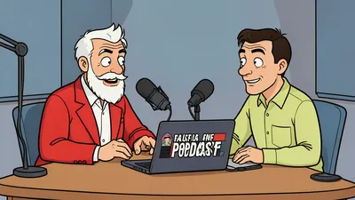 Sint en Messi in de podcast De Dag