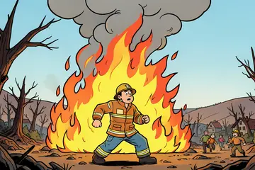 ‘Nieuwe generatie bosbrand’ laat brandweer machteloos: ‘Tegen een 50 meter hoge muur van vlammen doe je niets’