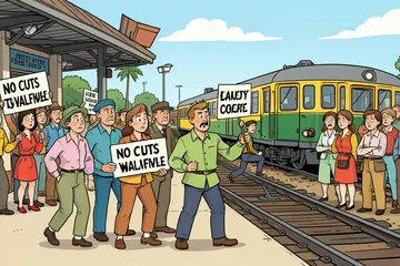 Unions announce new train strikes against welfare cuts