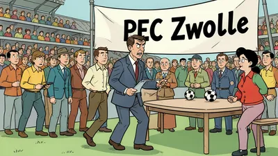 PEC Zwolle ontslaat trainer Van der Vegt