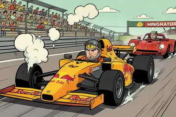 Max Verstappen begint prima op Hungaroring, Ferrari deelt voorlopig de lakens uit