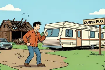 Toen zijn zus uit Nieuw-Zeeland langskwam, wist piekbelaster Gerbert wat er op zijn erf moest komen
