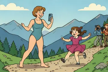 Monique doet op vakantie werkklusje met dochter, Mart maakt vrienden in de sauna