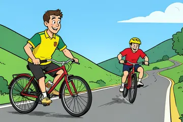 Andrés Iniesta, de Oranjebeul van 16 jaar geleden, nu als uithangbord in de Tour de France