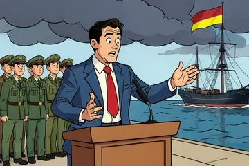Trump overweegt massale aanval op Iran, Berlijn haalt marineschepen terug