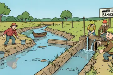 Waterschap Vechtstromen grijpt weer in, want waterpeil blijft dalen