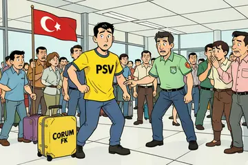 Transfer van PSV-verdediger Nagalo naar Turkse club staat ineens op losse schroeven