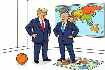 Donald Trump praat met FIFA-baas over nieuw WK in VS en grapt over gezamenlijke editie met China