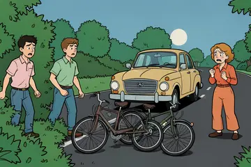 'Levensgevaarlijke' vorm van vermaak: jongeren gooien 's nachts fietsen op autoweg en kijken vanuit bosjes toe