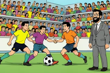 Ergens, waar dan ook, ziet Johan Cruijff dat het goed is: Spanje speelt nu precies zijn droomvoetbal