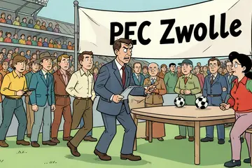 PEC Zwolle ontslaat trainer Van der Vegt