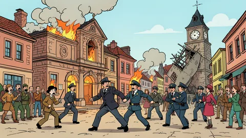 Brand in stadhuis Limoges, man opgepakt