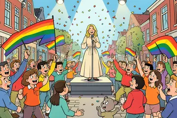 Madonna treedt op tijdens World Pride Music Festival in Amsterdam - NU