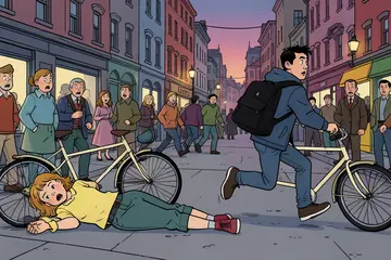 Vrouw (60) bewusteloos na val van fiets op plein, dief gaat er met haar spullen vandoor