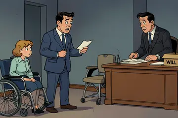 Ineens erven de broers toch, want meneer heeft plots een nieuw testament