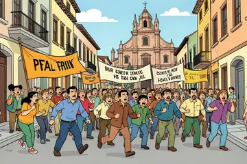 Tienduizenden protesteren tegen massatoerisme op Mallorca