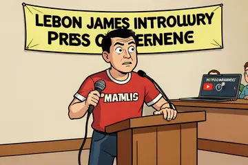 ‘Foutje’ op YouTube: verklapt verwijderde video van persconferentie nieuwe club van LeBron James?