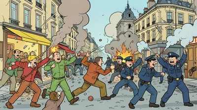 Protesten Frankrijk 2024