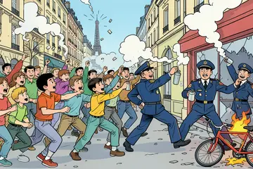 Protesten Frankrijk en België lopen uit de hand
