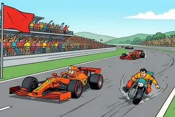 Training hervat na korte rode vlag, Max Verstappen ver achter oppermachtige Charles Leclerc