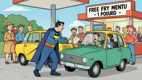 Mysterieuze Batman helpt mensen in Londen