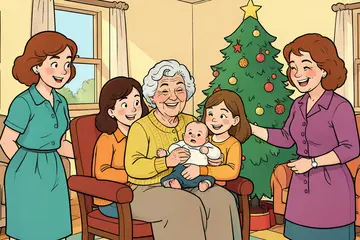 Unieke foto van Nederlandse familie: betovergrootoma en baby schelen 87 jaar