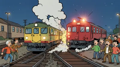 Spaanse ramptrein reed met hoge snelheid