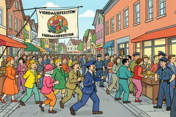 Vierdaagsefeesten 2026: het megafeest in Nijmegen ‘dat eigenlijk helemaal niet kan’