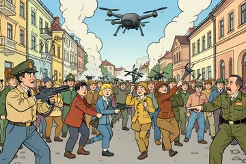 EU is woest en ontbiedt Russische gezant, Rusland meldt aanval op demonstratie in Oekraïne